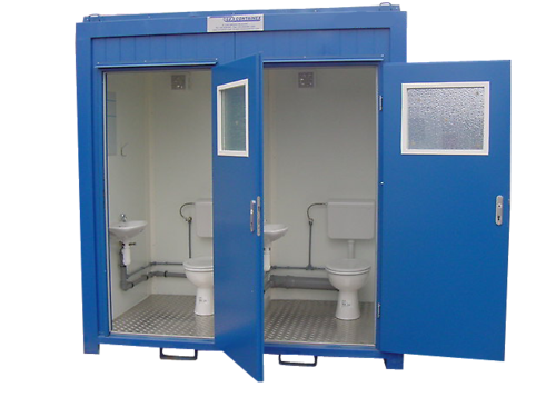 8' WC-kontti