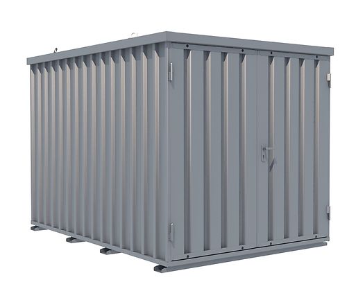 10' LC (2x3m) SZ kevytkontti leveillä päätypariovilla