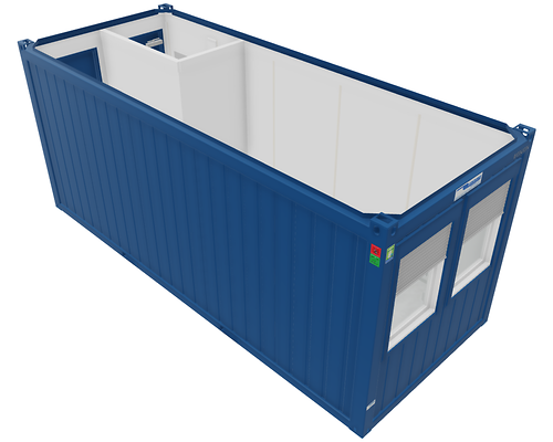 TARJOUS! 20' BM TOIMISTO/WC