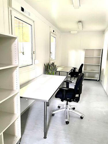 20' BM toimistokontti kalustettuna, vuokraus